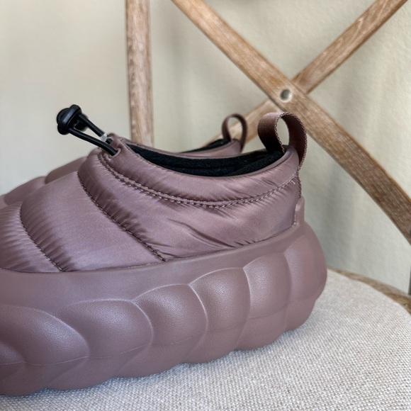 Crocs Overpuff Shorty Slip-Ons truffle brown - Picture 5 of 8